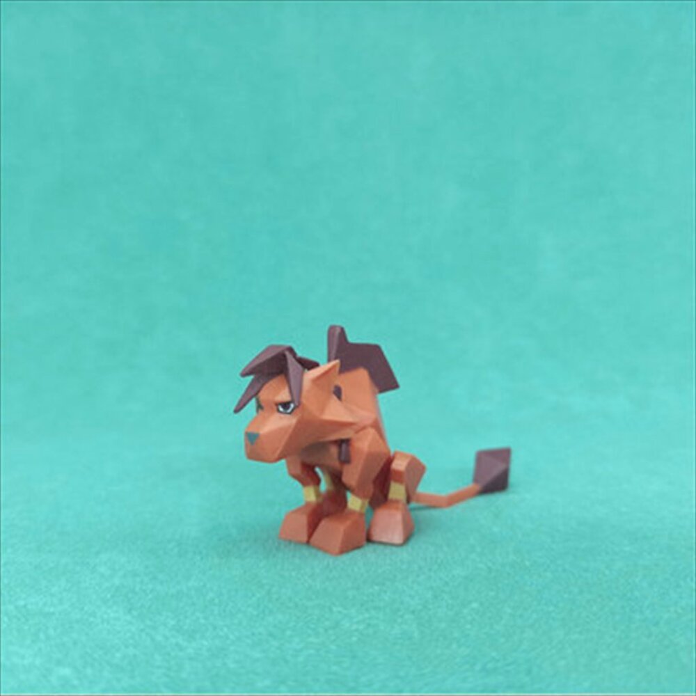 Final Fantasy VII Square Enix Kuji Mini Polygon Figure - Red XIII Nanaki - Picture 2 of 2